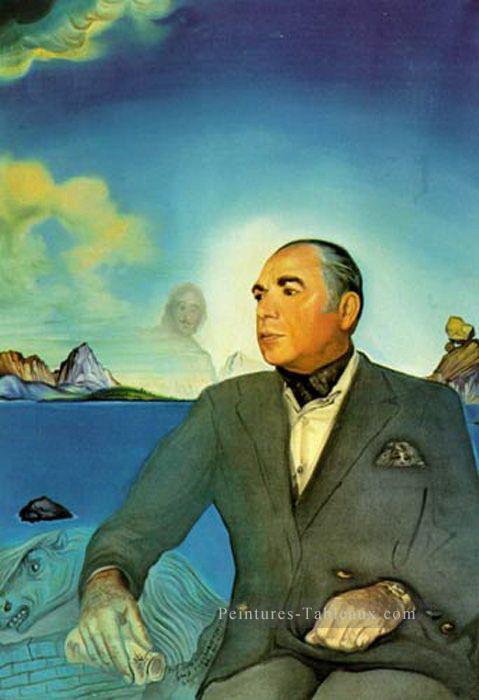 Portrait de John Theodoracopoulos Salvador Dali Peintures à l'huile